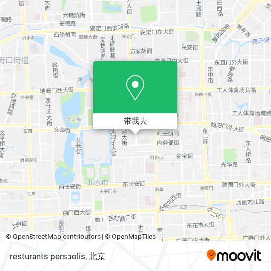 resturants perspolis地图