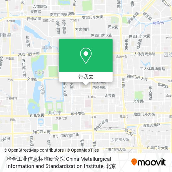 冶金工业信息标准研究院 China Metallurgical Information and Standardization Institute地图