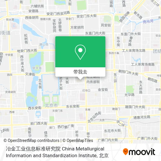 冶金工业信息标准研究院 China Metallurgical Information and Standardization Institute地图