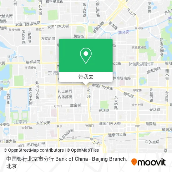 中国银行北京市分行 Bank of China - Beijing Branch地图