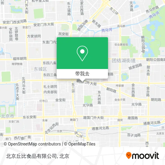 北京丘比食品有限公司地图
