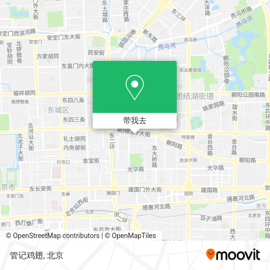 管记鸡翅地图