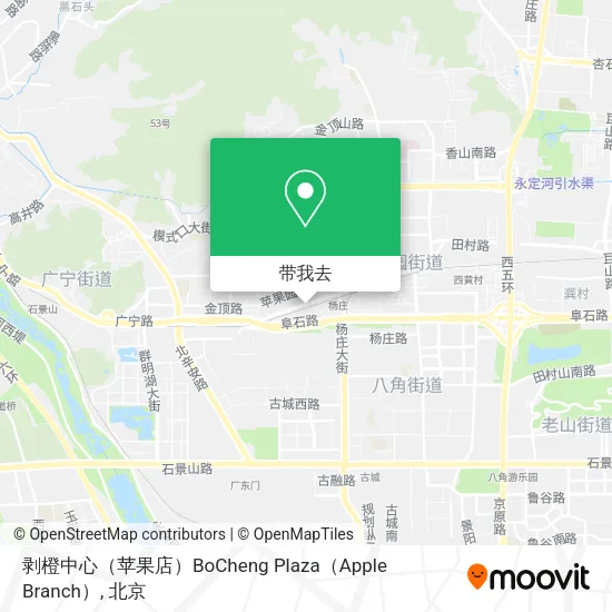 剥橙中心（苹果店）BoCheng Plaza（Apple Branch）地图