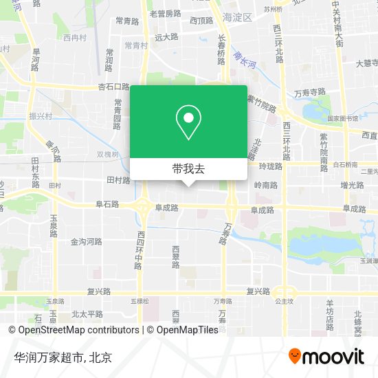 华润万家超市地图