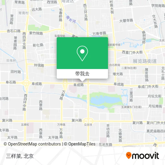 三样菜地图