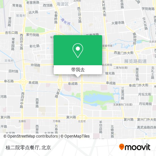 核二院零点餐厅地图