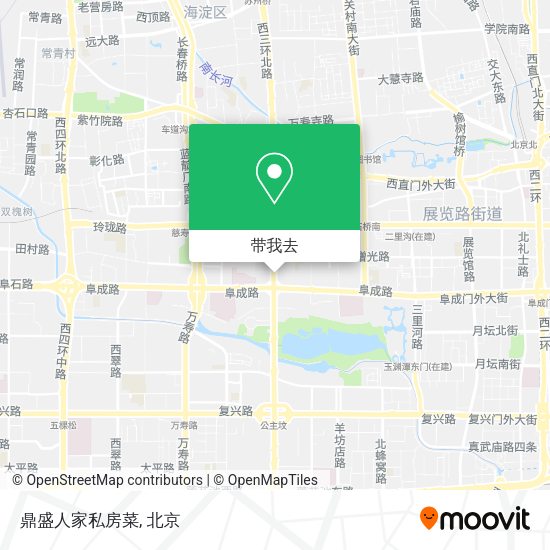 鼎盛人家私房菜地图