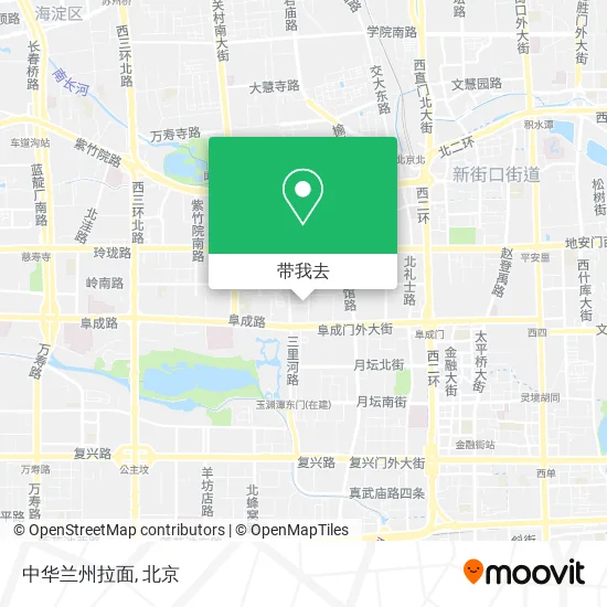中华兰州拉面地图
