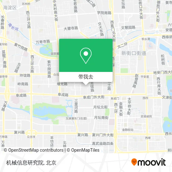 机械信息研究院地图