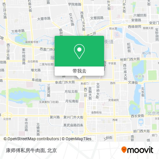 康师傅私房牛肉面地图