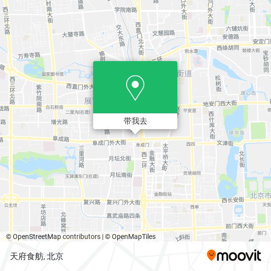 天府食舫地图