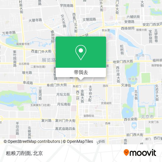 粗粮刀削面地图