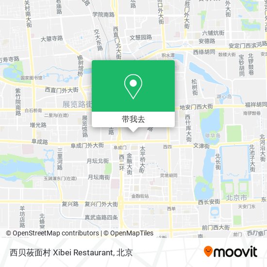 西贝莜面村 Xibei Restaurant地图