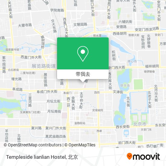Templeside lianlian Hostel地图