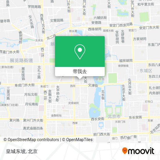 皇城东坡地图