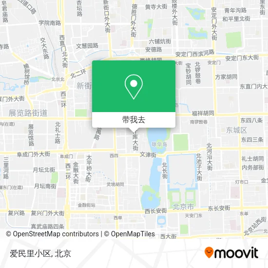 爱民里小区地图