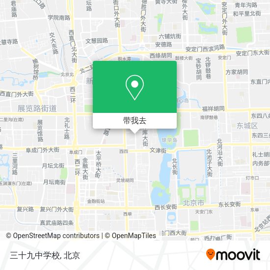 三十九中学校地图