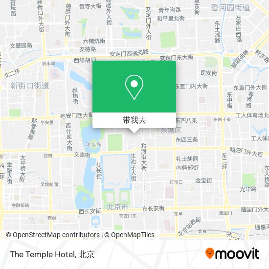 The Temple Hotel地图