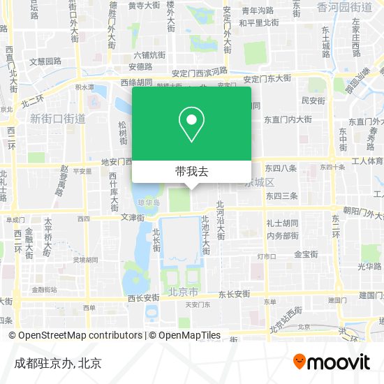 成都驻京办地图