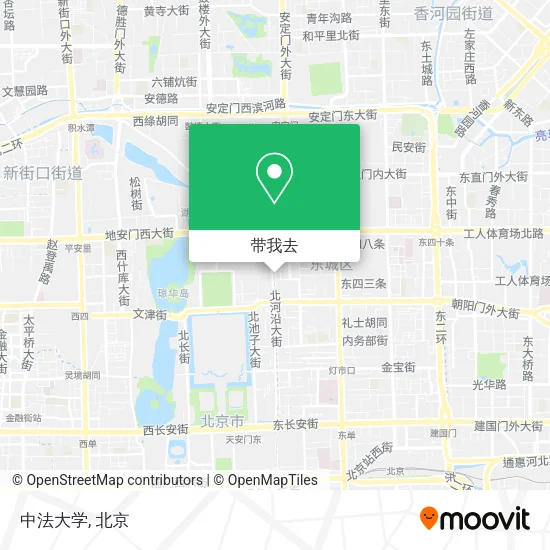 中法大学地图