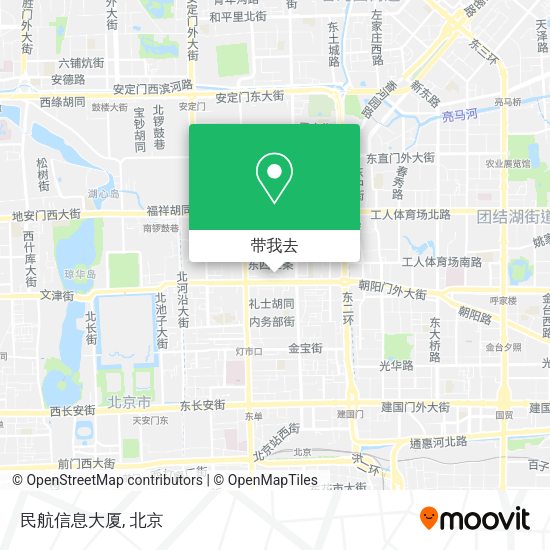 民航信息大厦地图