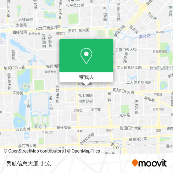 民航信息大厦地图