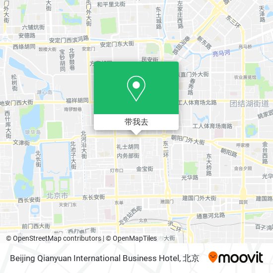 Beijing Qianyuan International Business Hotel地图
