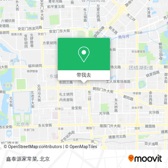 鑫泰源家常菜地图