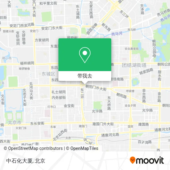 中石化大厦地图