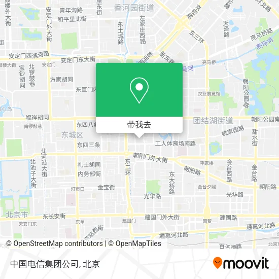 中国电信集团公司地图