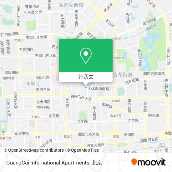 GuangCai International Apartments地图