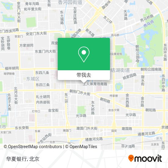 华夏银行地图