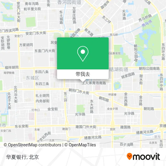 华夏银行地图