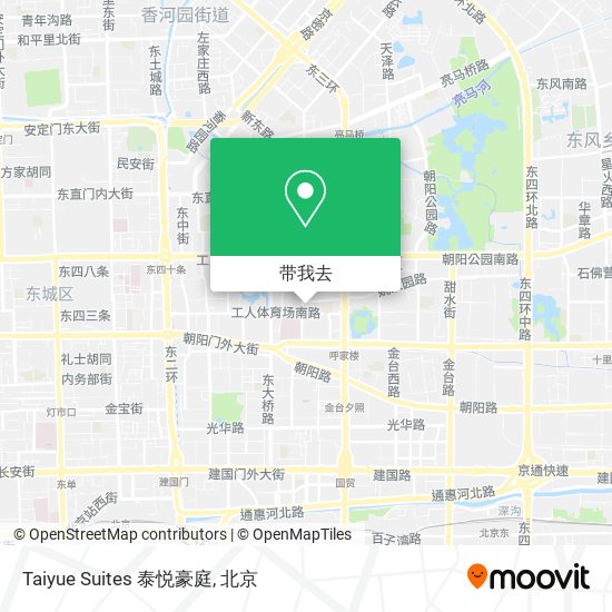 Taiyue Suites 泰悦豪庭地图
