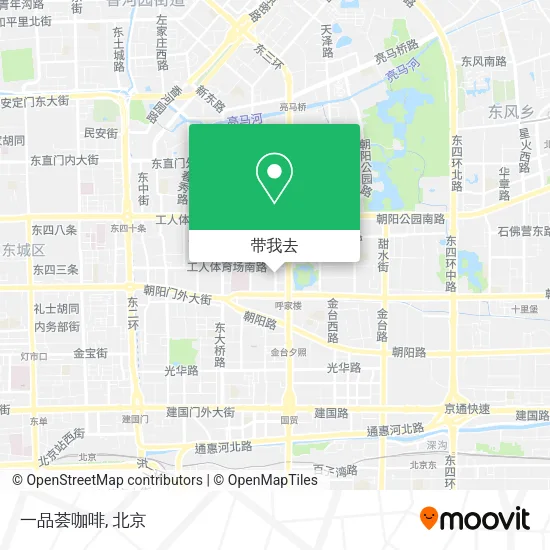 一品荟咖啡地图