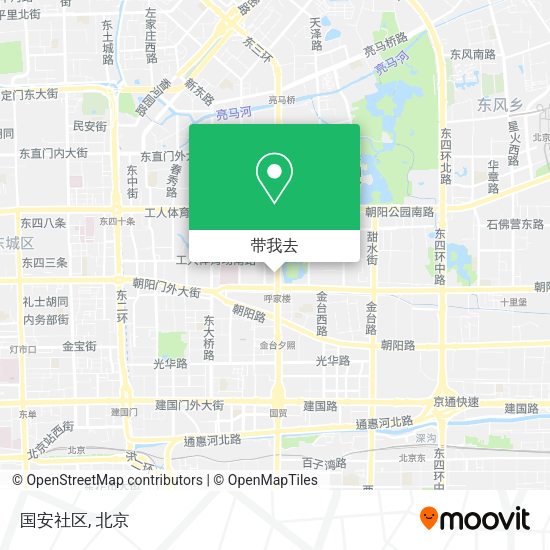 国安社区地图