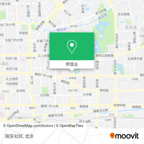国安社区地图