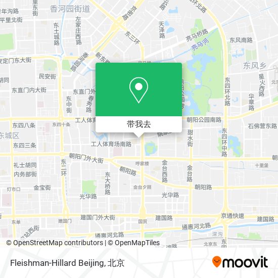 Fleishman-Hillard Beijing地图