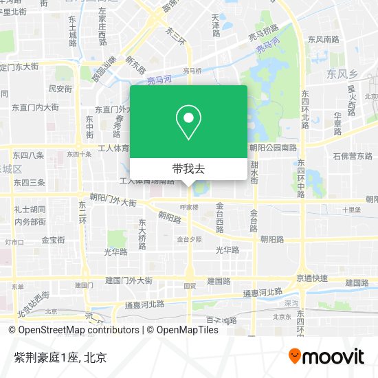 紫荆豪庭1座地图