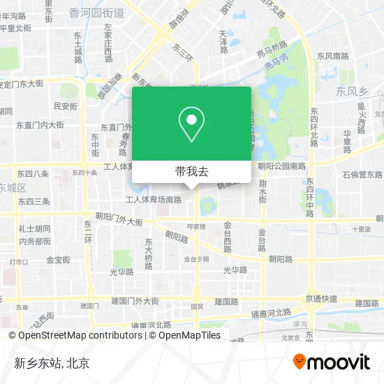 新乡东站地图