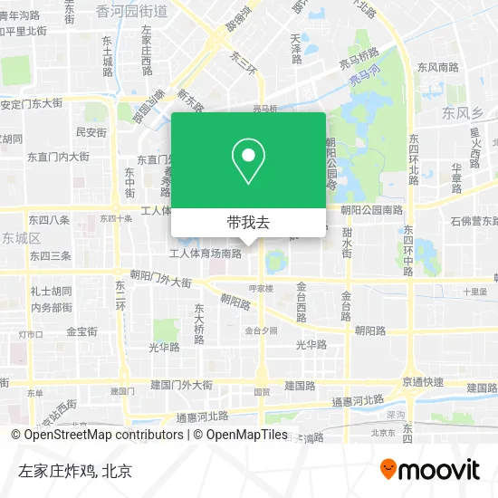 左家庄炸鸡地图