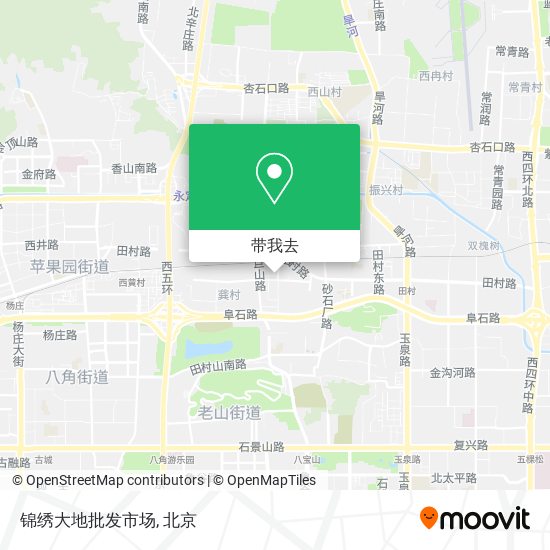锦绣大地批发市场地图