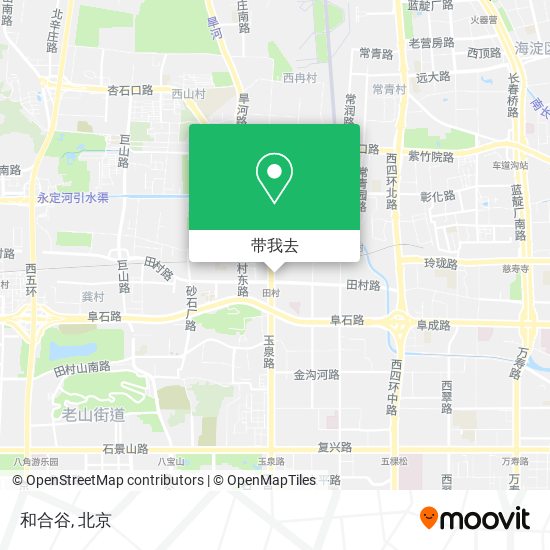 和合谷地图