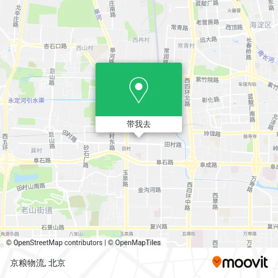 京粮物流地图
