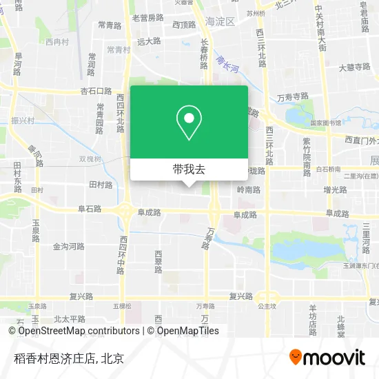稻香村恩济庄店地图