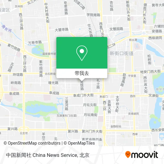 中国新闻社 China News Service地图