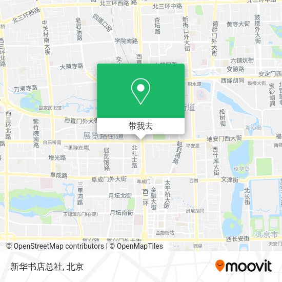 新华书店总社地图