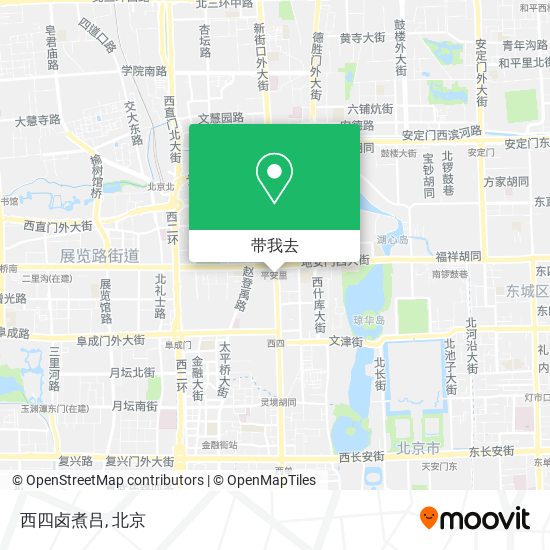 西四卤煮吕地图