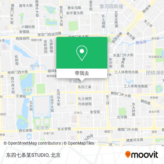 东四七条某STUDIO地图