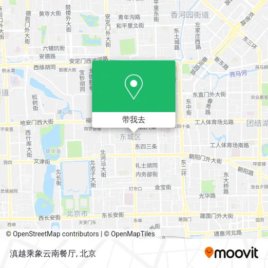 滇越乘象云南餐厅地图